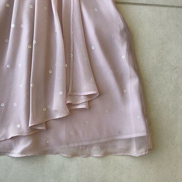 Express Metallic Print Strapless Mini Dress FLAW - Picture 9 of 12